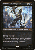 Raffine, Scheming Seer (Gilded Foil) (SNC-392) - Streets of New Capenna: (Showcase) Foil