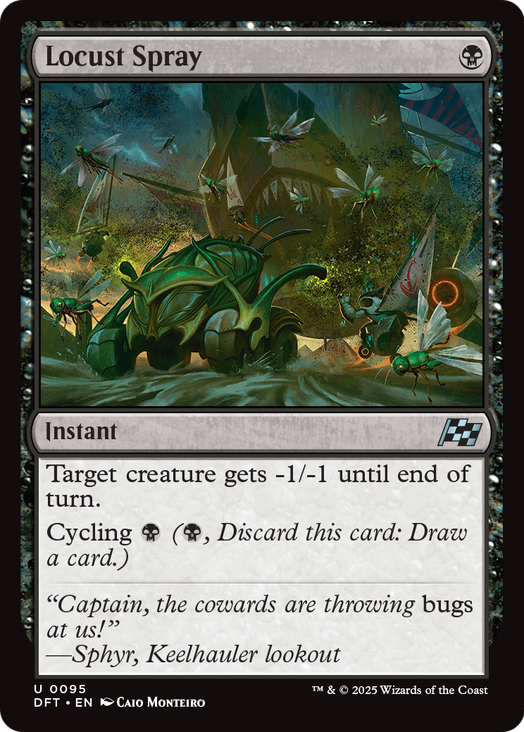 Locust Spray (DFT-095) - Aetherdrift Foil