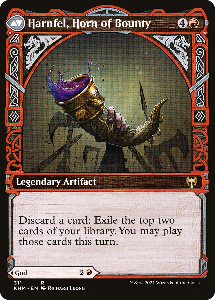 Birgi, God of Storytelling (Showcase) (KHM-311) - Kaldheim: (Showcase) Foil