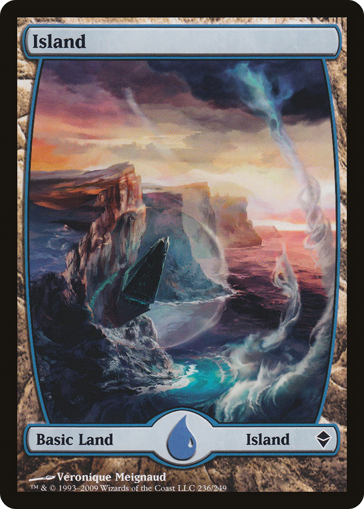 Island (236) - Full Art (ZEN-236) - Zendikar
