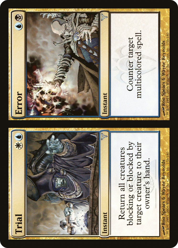 Trial // Error (DIS-) - Dissension Foil
