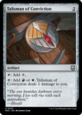 Talisman of Conviction (Ripple Foil) (M3C-307) - Modern Horizons 3 Commander Foil