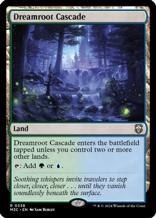 Dreamroot Cascade (Ripple Foil) (M3C-338) - Modern Horizons 3 Commander Foil
