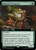 Rampant Frogantua (Extended Art) (Ripple Foil) (M3C-066) - Modern Horizons 3 Commander Foil