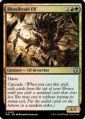 Bloodbraid Elf (Ripple Foil) (M3C-256) - Modern Horizons 3 Commander Foil
