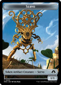 Servo // Phyrexian Wurm (0018) Double-Sided Token (MH3-33 // 18) - Modern Horizons 3 Foil