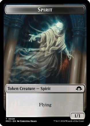 Spirit Token (0028) (MH3-028) - Modern Horizons 3