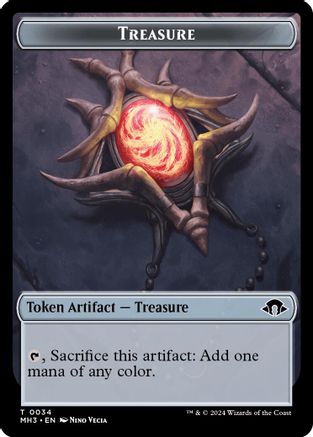 Treasure Token (MH3-034) - Modern Horizons 3