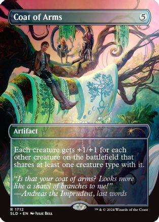 Coat of Arms (1712) (Rainbow Foil) (SLD-1712) - Secret Lair Drop Series Foil