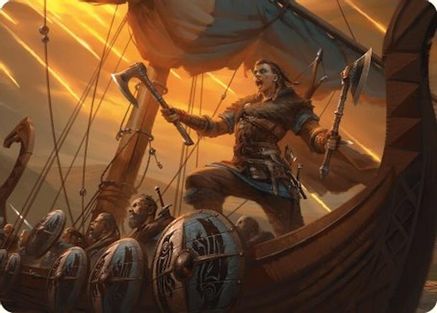 Eivor, Battle-Ready Art Card (ASACR-018) - Assassin's Creed Art Series