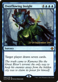 Overflowing Insight (PRE-66S) - Ixalan Promos Foil