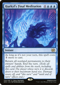 Hurkyl's Final Meditation (BRO-052) - The Brothers' War Foil
