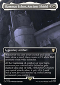 Rammas Echor, Ancient Shield (Borderless) (LTC-505) - Tales of Middle-earth Commander Foil
