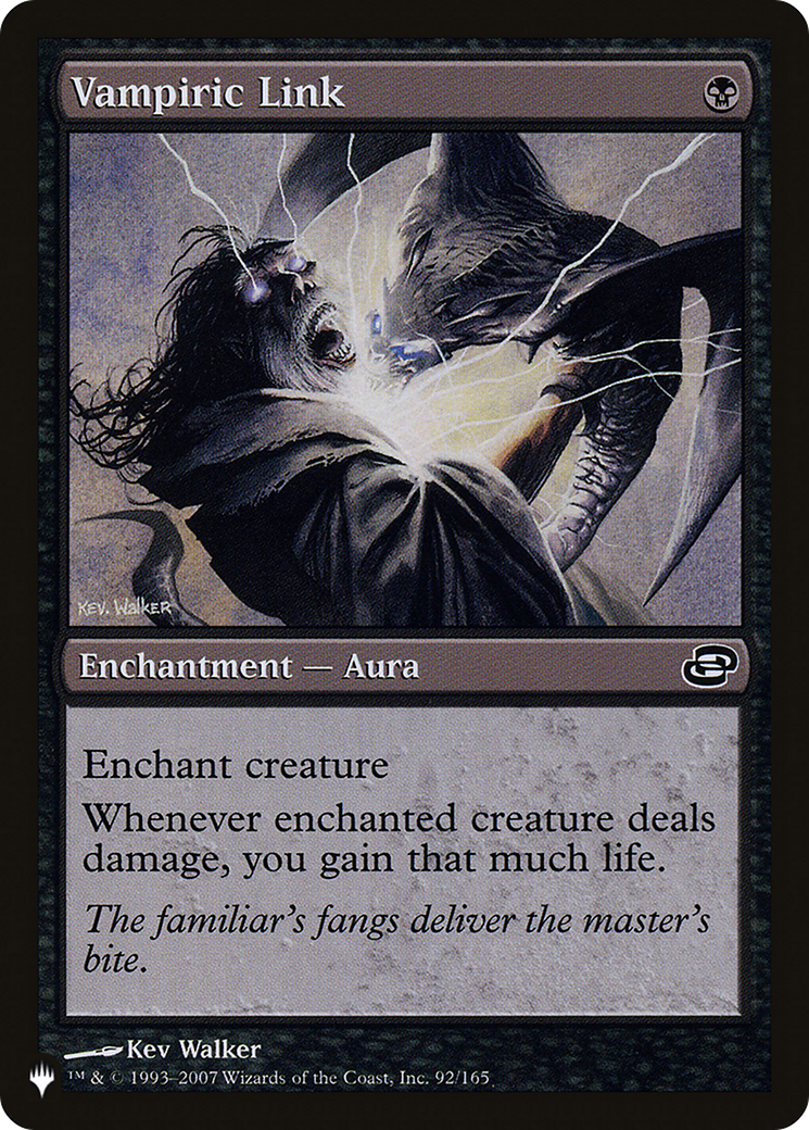Vampiric Link (LIST-PLC-92) - The List: (colorshifted)