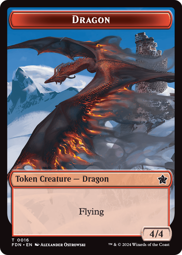 Dragon (TFDN-016) - Foundations Tokens
