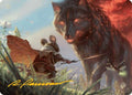Repel Calamity Art Card (Gold-Stamped Signature) (ASBLB-002) - Art Series: Bloomburrow