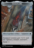 Cragflame // Starscape Cleric Double-Sided Token (BLB-26 // 15) - Bloomburrow Foil