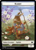 Rabbit // Rabbit Double-Sided Token (BLB-3 // 3) - Bloomburrow