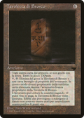Bronze Tablet (Italian) - "Tavoletta di Bronzo" (REN-) - Rinascimento