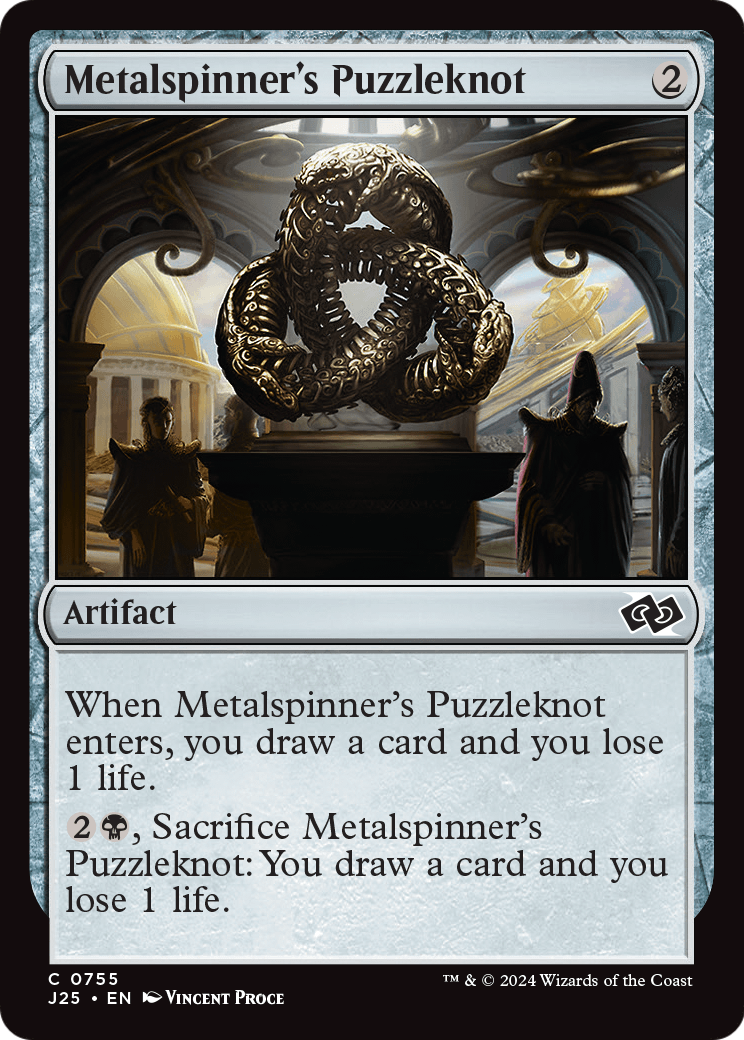 Metalspinner's Puzzleknot (J25-755) - Foundations Jumpstart