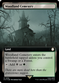 Woodland Cemetery (Extended Art) (Surge Foil) (PIP-1056) - Fallout: (Extended Art) Foil
