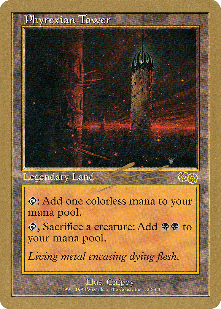 Phyrexian Tower - 2000 Nicolas Labarre (USG) (WCD-) - World Championship Decks 2000