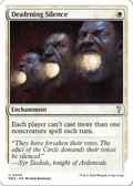 Deafening Silence (White Border) (MB2-009) - Mystery Booster 2