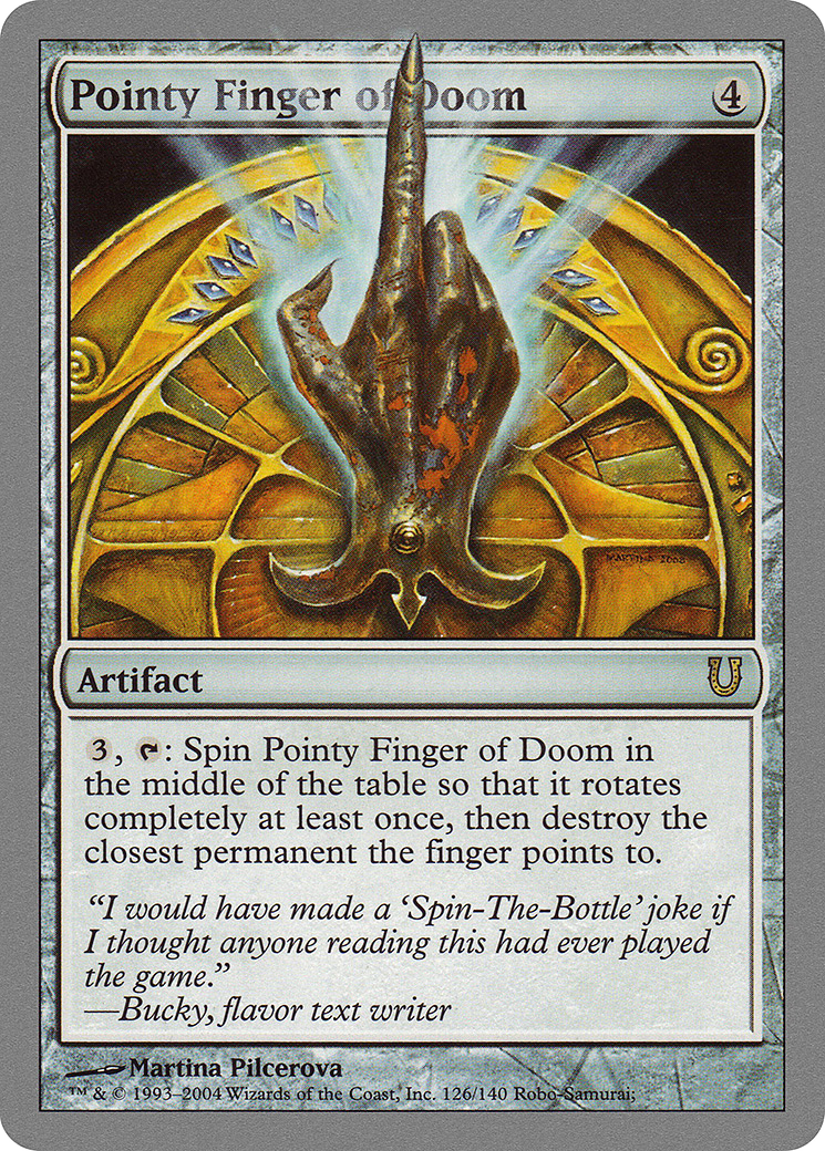 Pointy Finger of Doom (UNH-126) - Unhinged