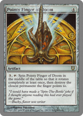 Pointy Finger of Doom (UNH-126) - Unhinged Foil