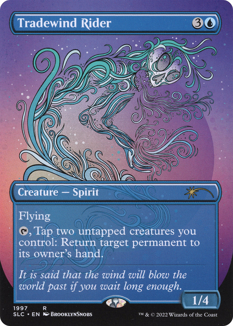 Tradewind Rider (SLC-1997) - Secret Lair Countdown Kit (Borderless)