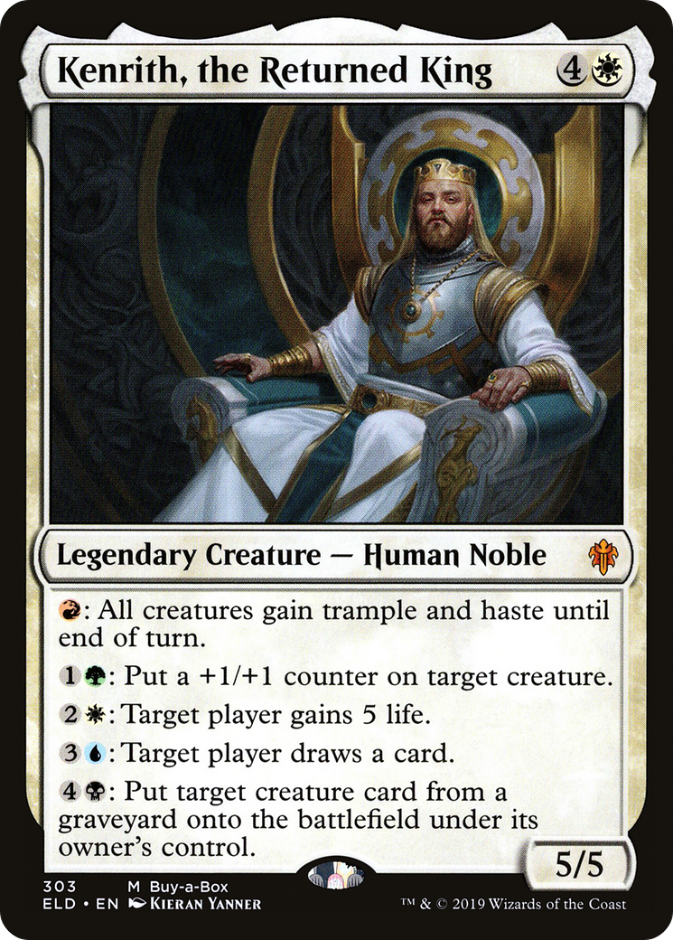Kenrith, the Returned King (BABP-303) - Throne of Eldraine Foil