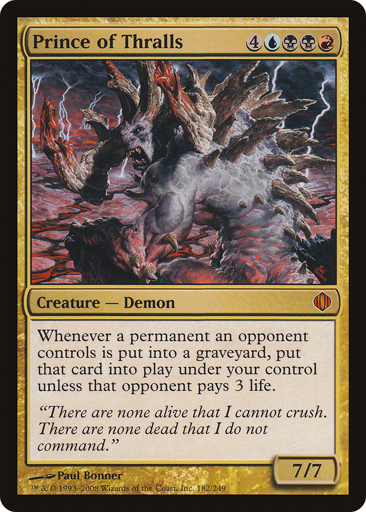 Prince of Thralls (ALA-182) - Shards of Alara Foil
