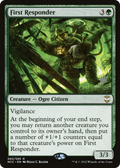 First Responder (PPSNC-060) - New Capenna Commander Promos Foil