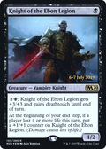 Knight of the Ebon Legion (PRE-105S) - Core Set 2020 Promos Foil
