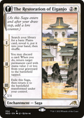 The Restoration of Eiganjo (Showcase) (NEO-354) - Kamigawa: Neon Dynasty: (Showcase, fandfc) Foil