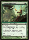 Karametra's Acolyte (GBP-160) - Theros Promos Foil