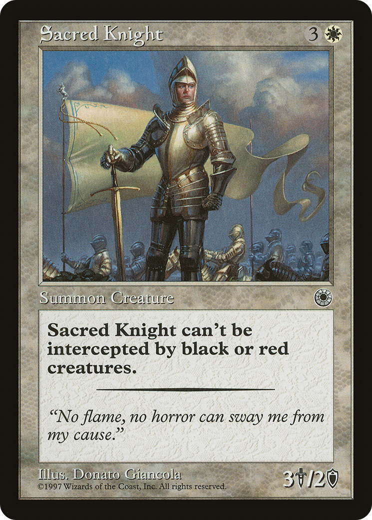 Sacred Knight (POR-) - Portal