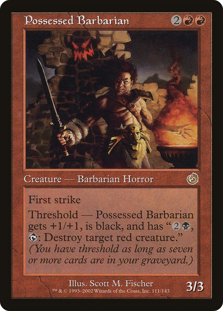 Possessed Barbarian (TOR-111) - Torment