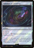 Talisman of Creativity (Surge Foil) (40K-253) - Warhammer 40,000 Commander Foil