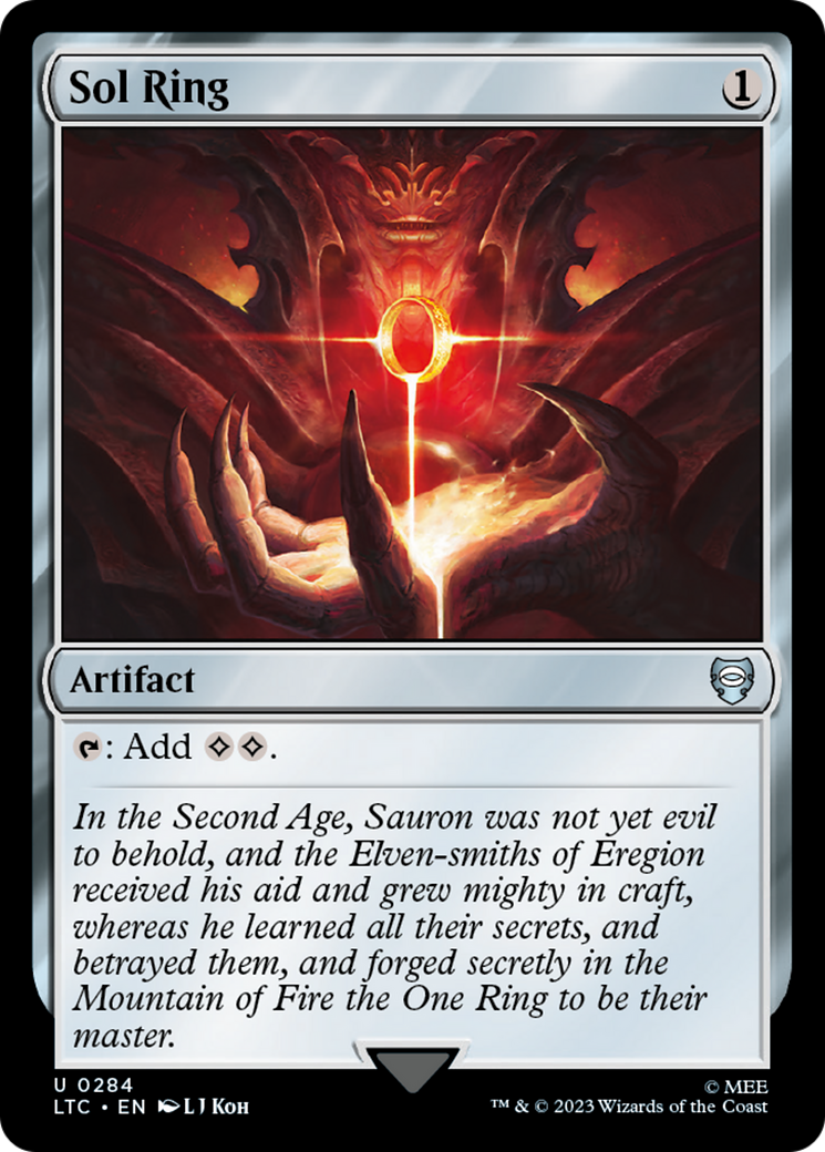 Sol Ring (LTC-284) - Tales of Middle-earth Commander