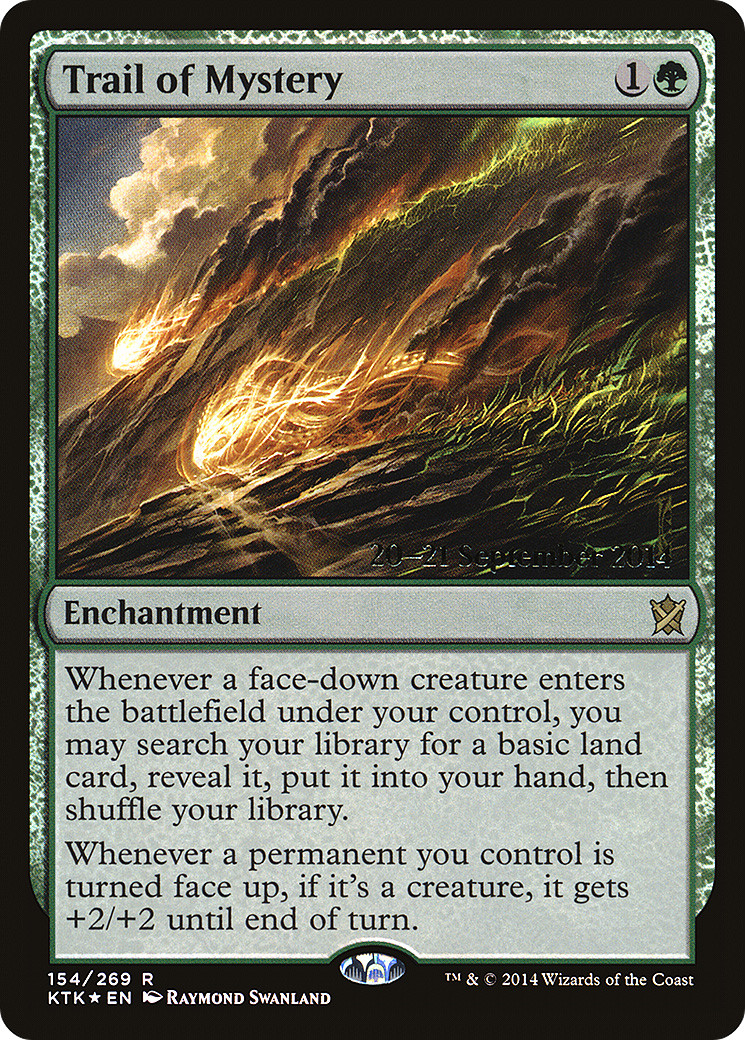 Trail of Mystery (PRE-154S) - Khans of Tarkir Promos Foil