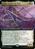 Calix, Guided by Fate (Extended Art) (MAT-165) - March of the Machine: The Aftermath: (Extended Art, enchantment)