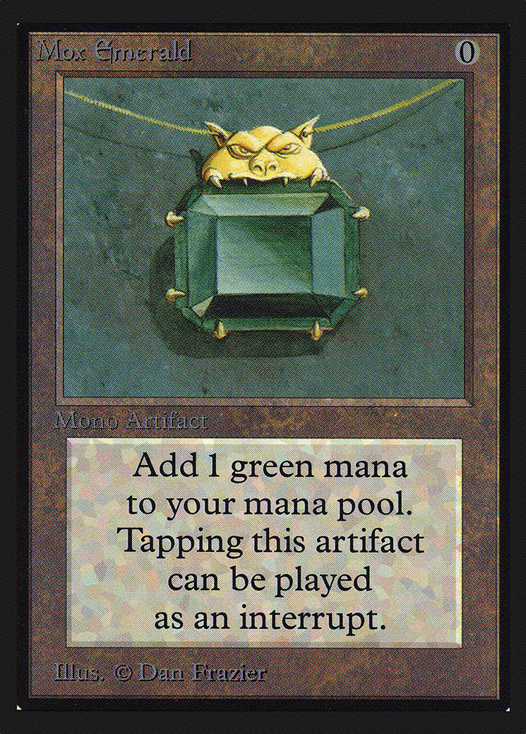 Mox Emerald (IE) (IED-) - Intl. Collectors' Edition