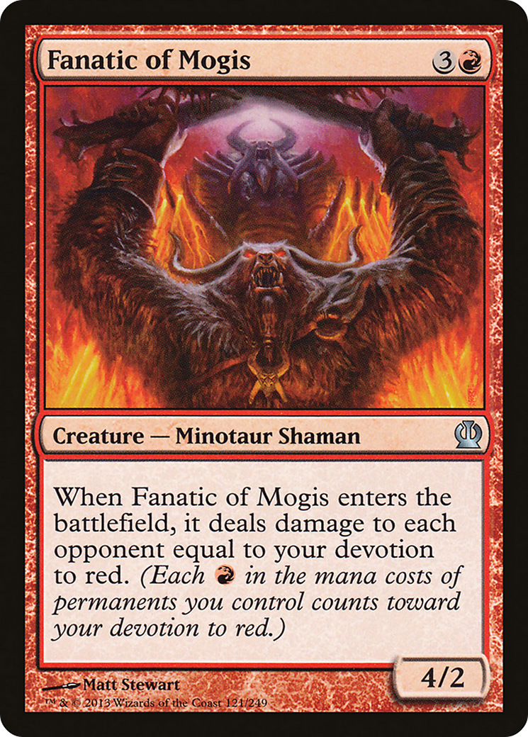 Fanatic of Mogis (THS-121) - Theros