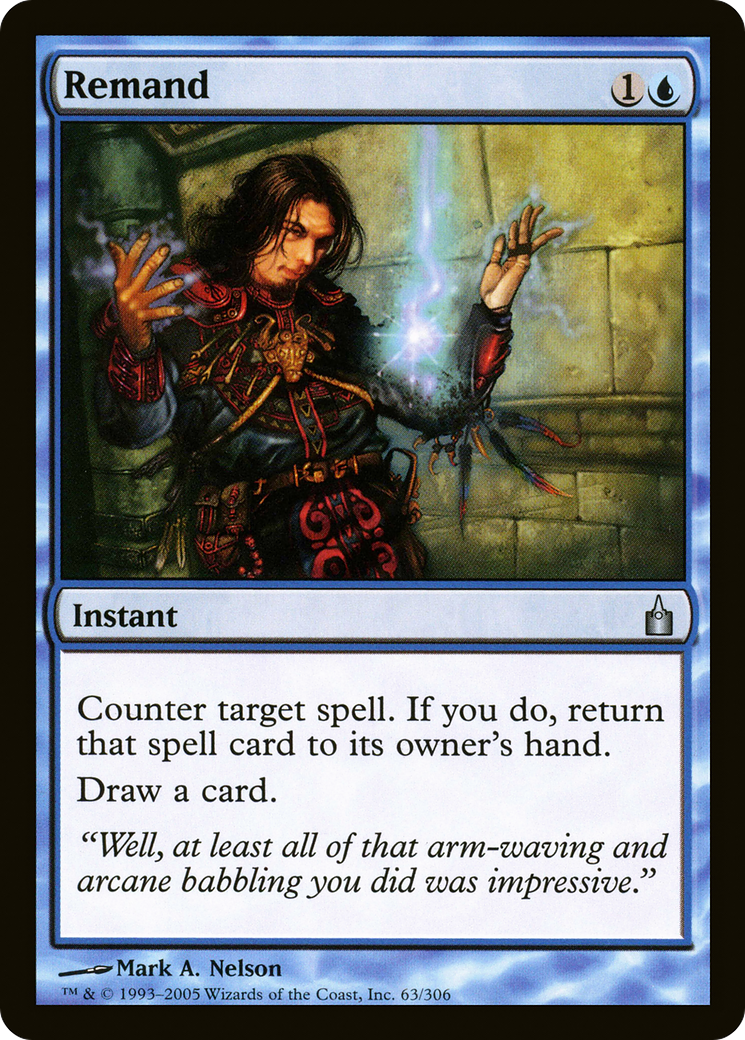 Remand (RAV-063) - Ravnica: City of Guilds Foil