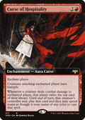 Curse of Hospitality (Extended Art) (VOW-377) - Innistrad: Crimson Vow: (Extended Art)