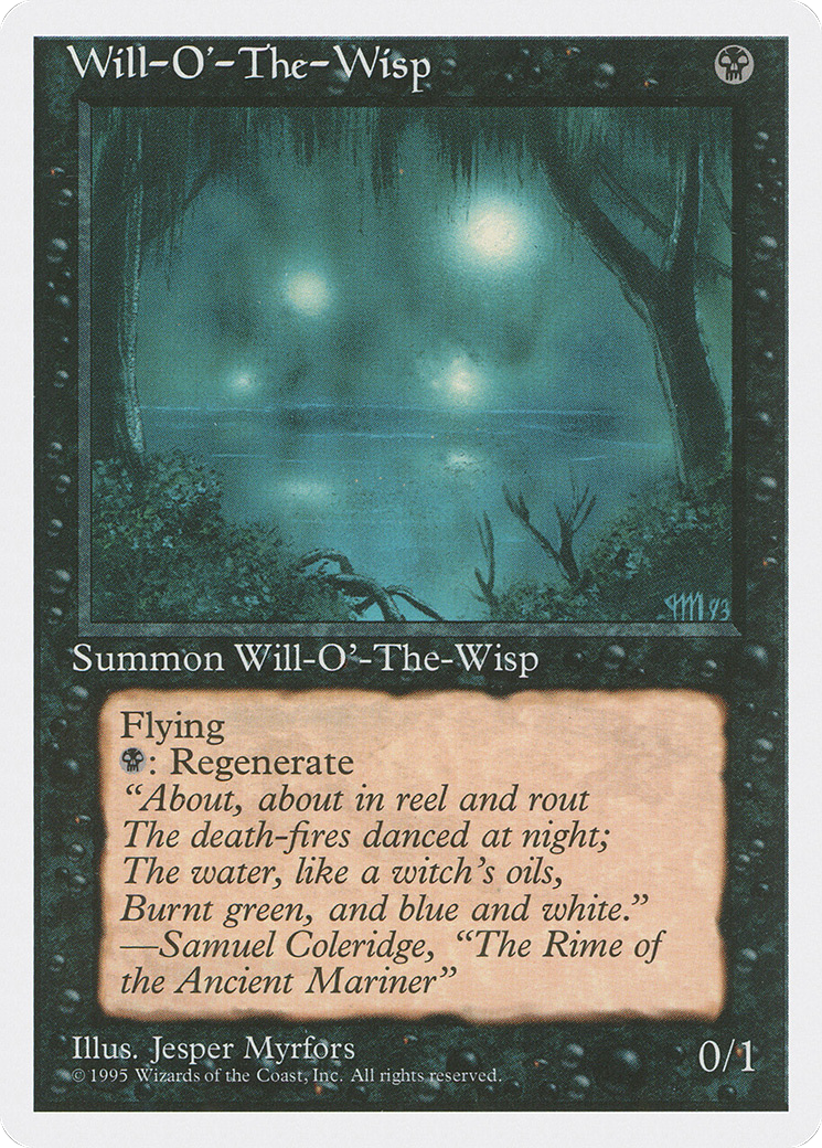 Will-o'-the-Wisp (4ED-) - Fourth Edition