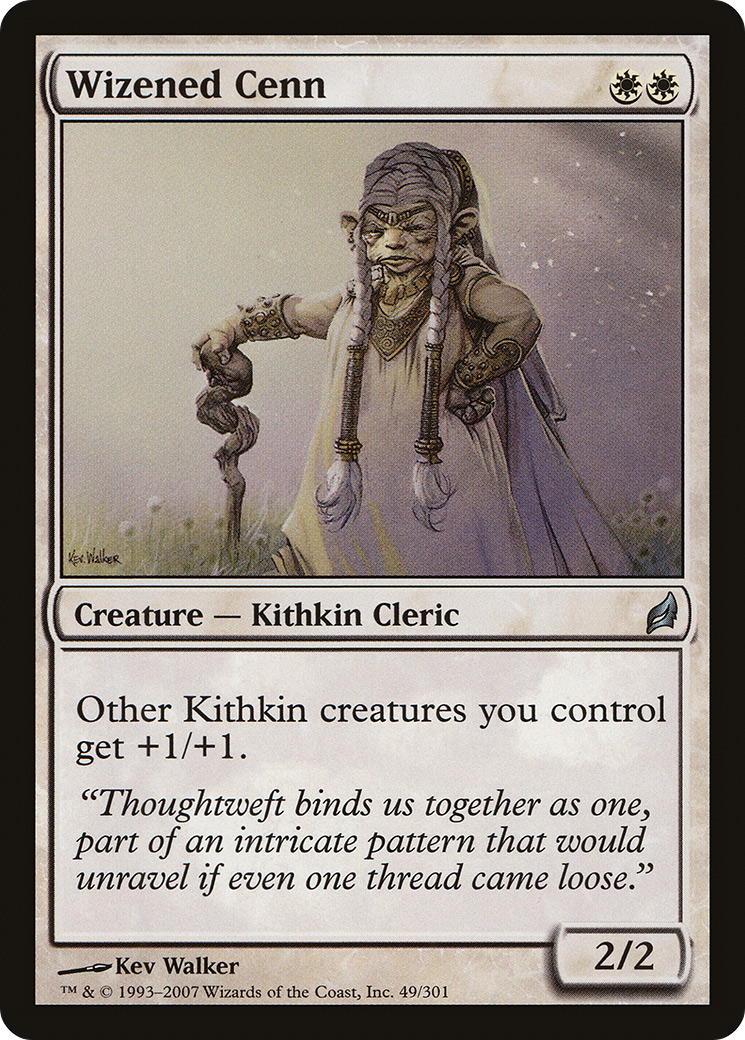 Wizened Cenn (LRW-049) - Lorwyn Foil