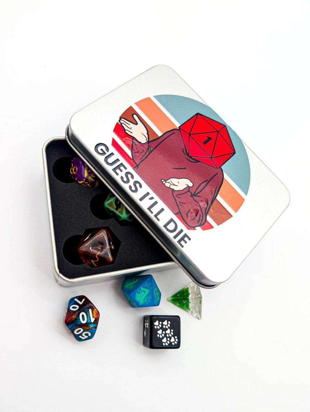 Mystery Dice Goblin: Guess I'll Die Dice Tin