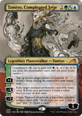 Tamiyo, Compleated Sage (Borderless) (NEO-306) - Kamigawa: Neon Dynasty Foil
